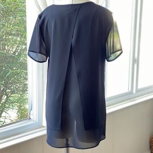 MICHAEL Michael Kors | Layered-Look Split-Back Top